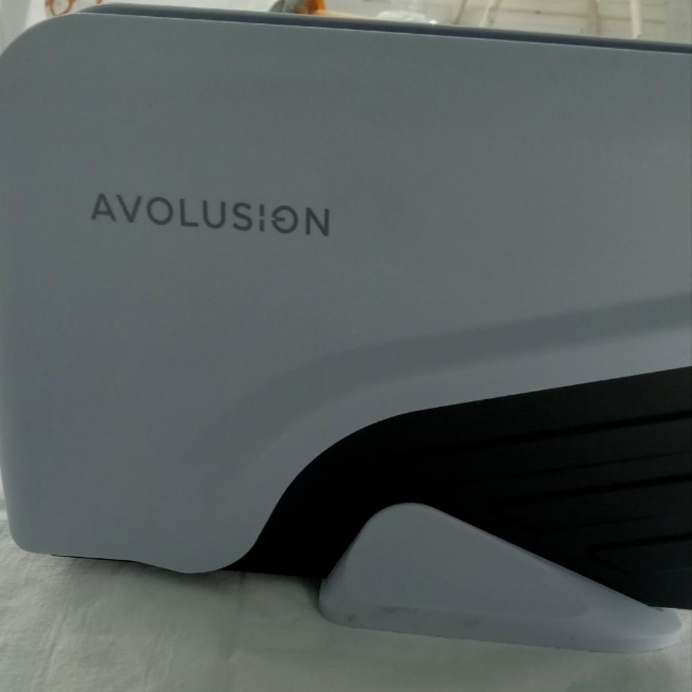Avolusion gaming hard drive white and black